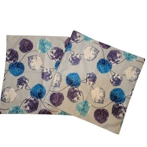 $12 (2) New Colorful Leaves Decorative Pillow Cases